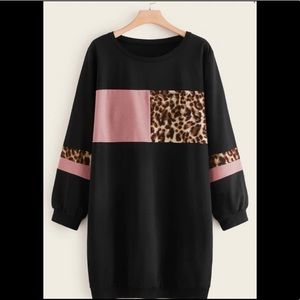 Leopard Sweater Dress!🤎🖤